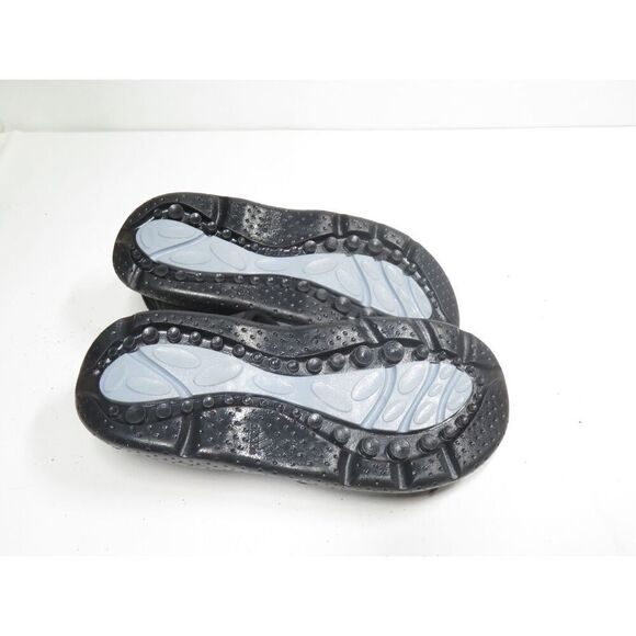 Adidas Adjustable Sport Water Sandals Boy Black Silver Size 5 - Picture 7 of 8